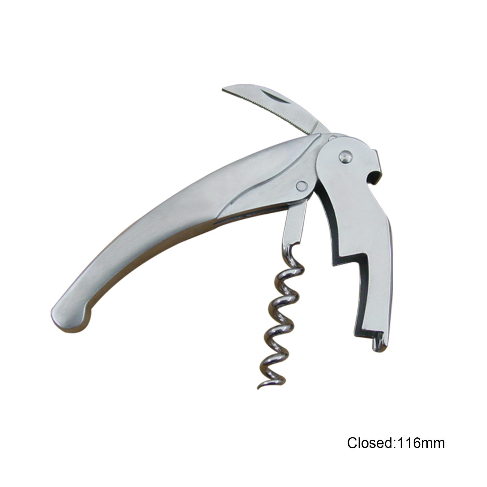#106-TSOP Waiter's Corkscrew with Aluminium Handle