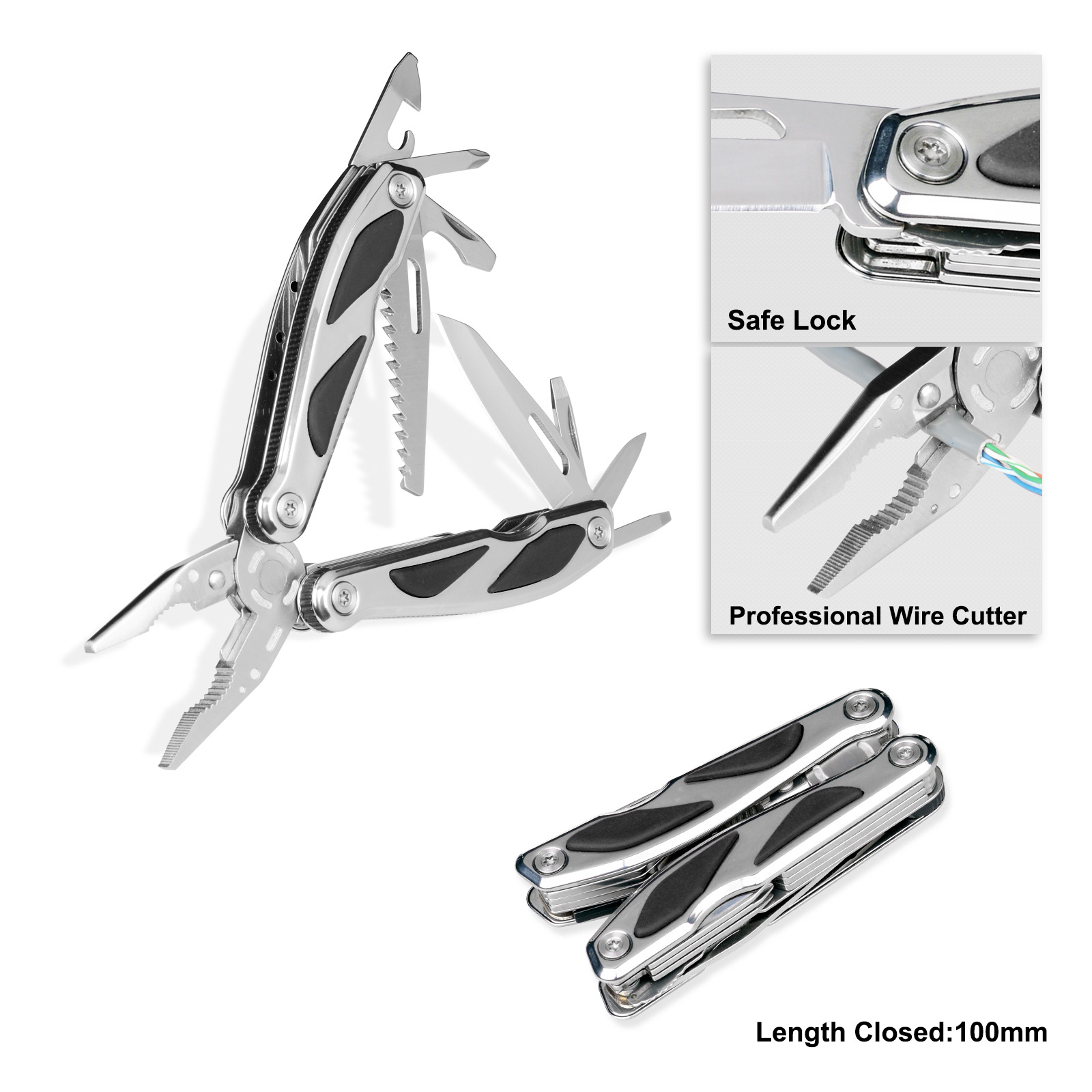 #8297 Top Quality Multitools with Safe Lock