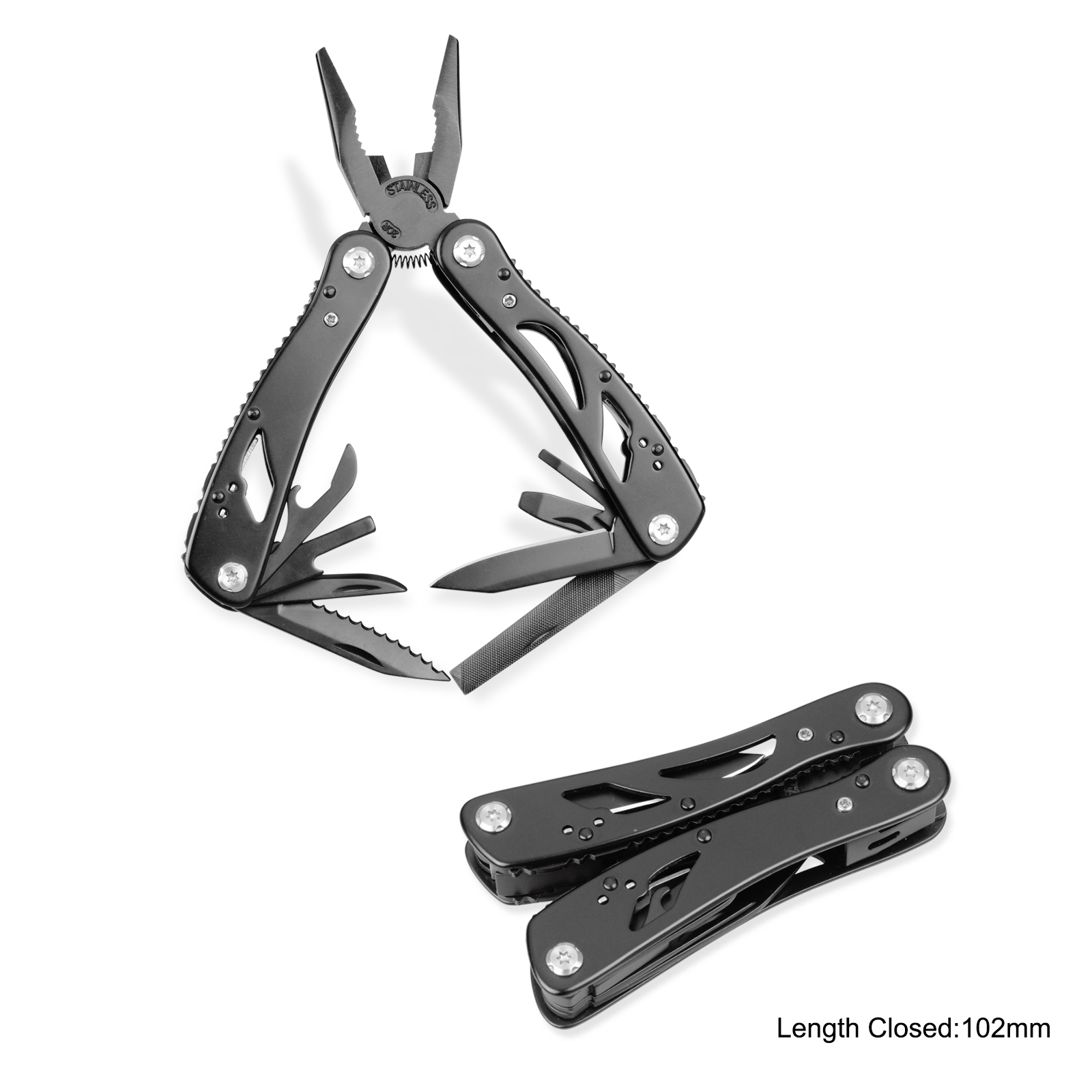 #8328 Stainless Steel Multi-Tools with Black Oxide Finish