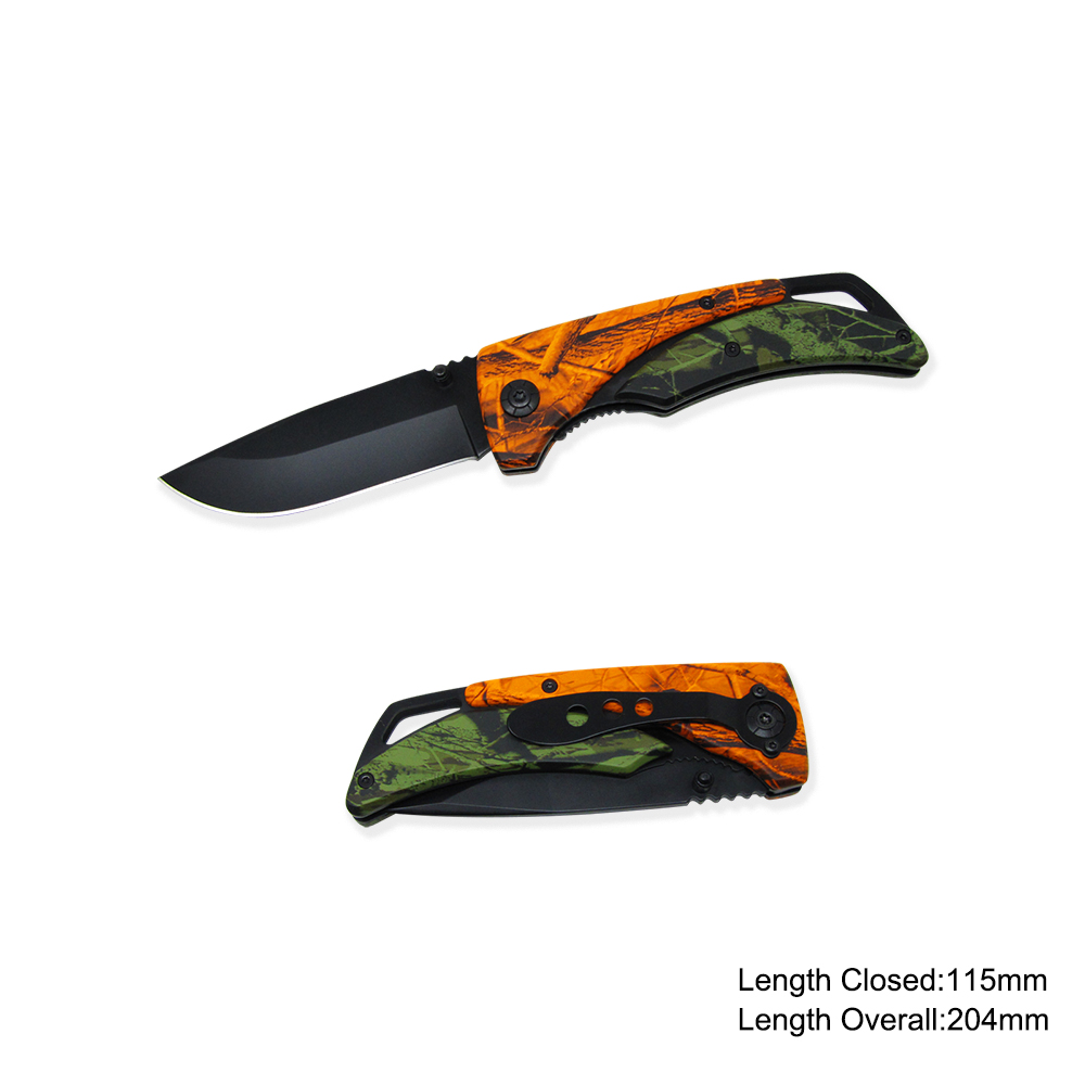 #3697 Folding Knife with with Camouflage