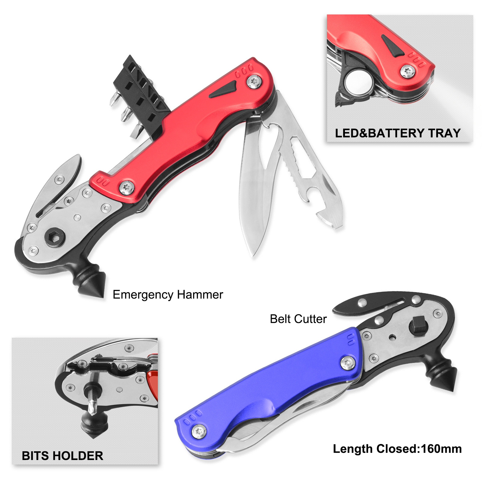 #8442AMF Multifunction Survival Hammer