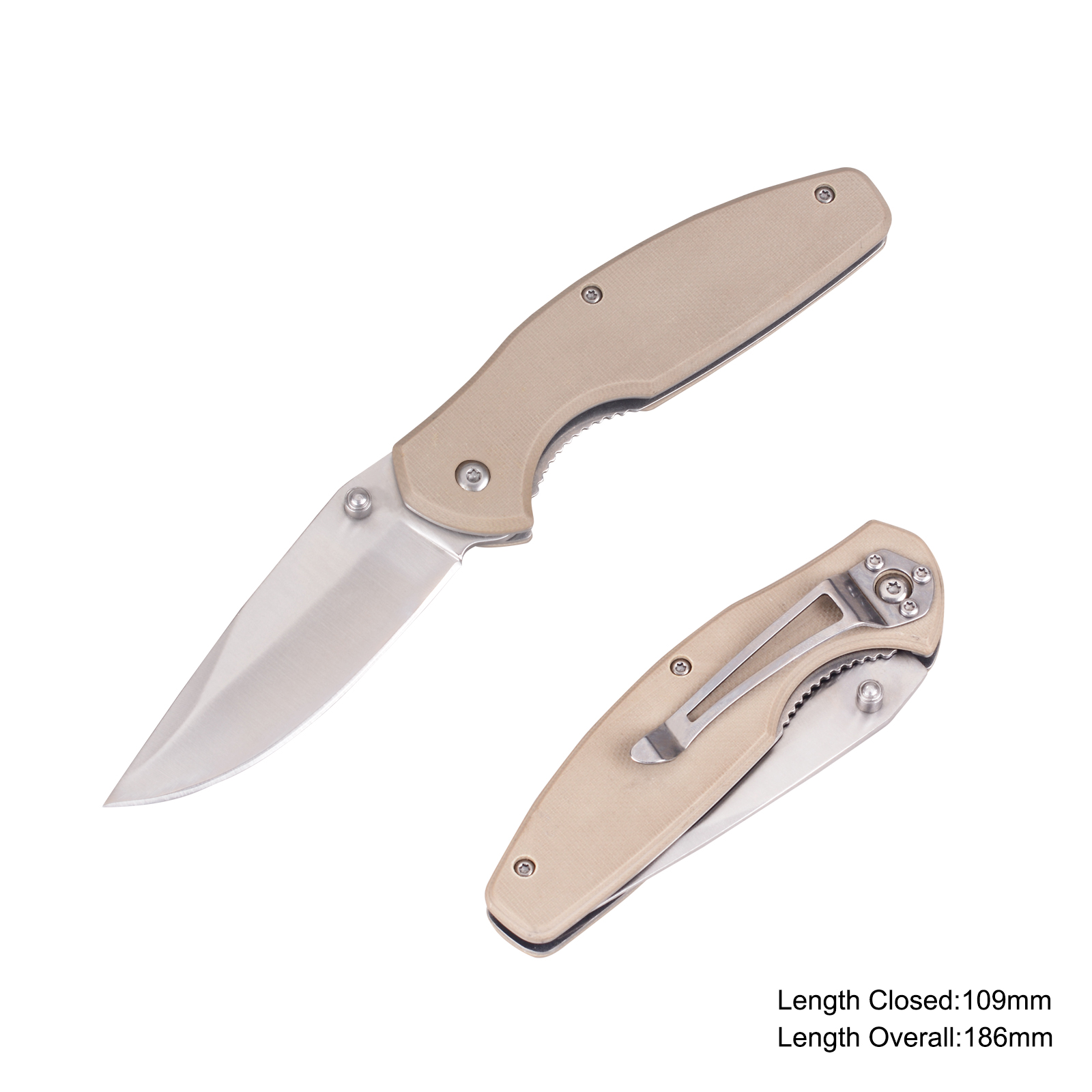 #31193 Folding Knife with G10 Handle